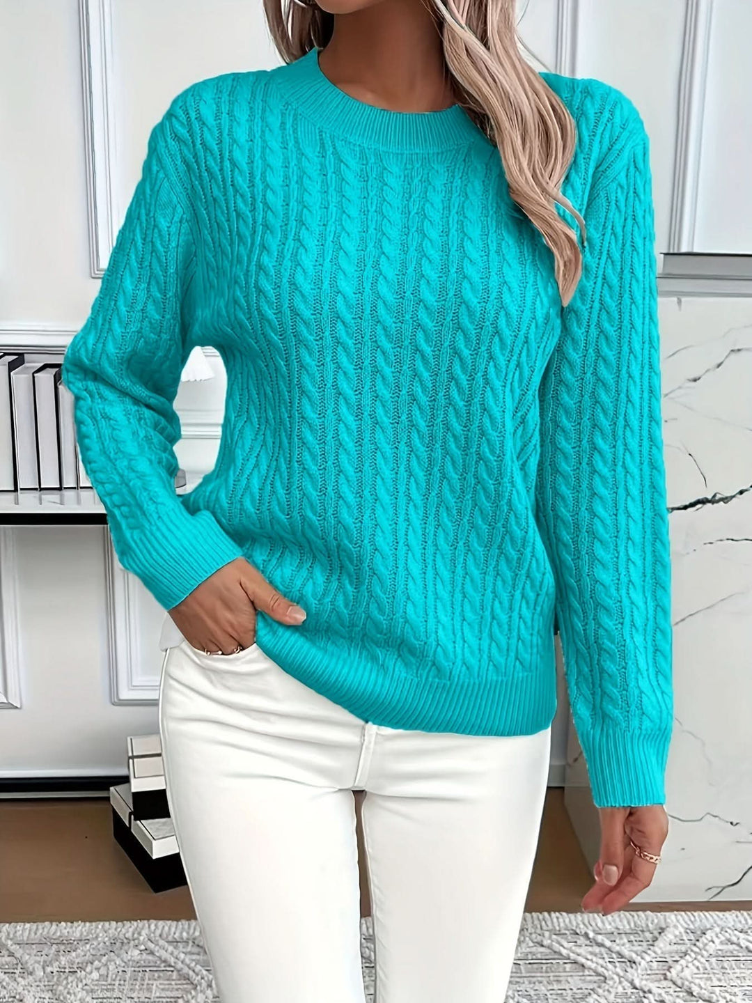 Marielle | Cable Knit Sweater
