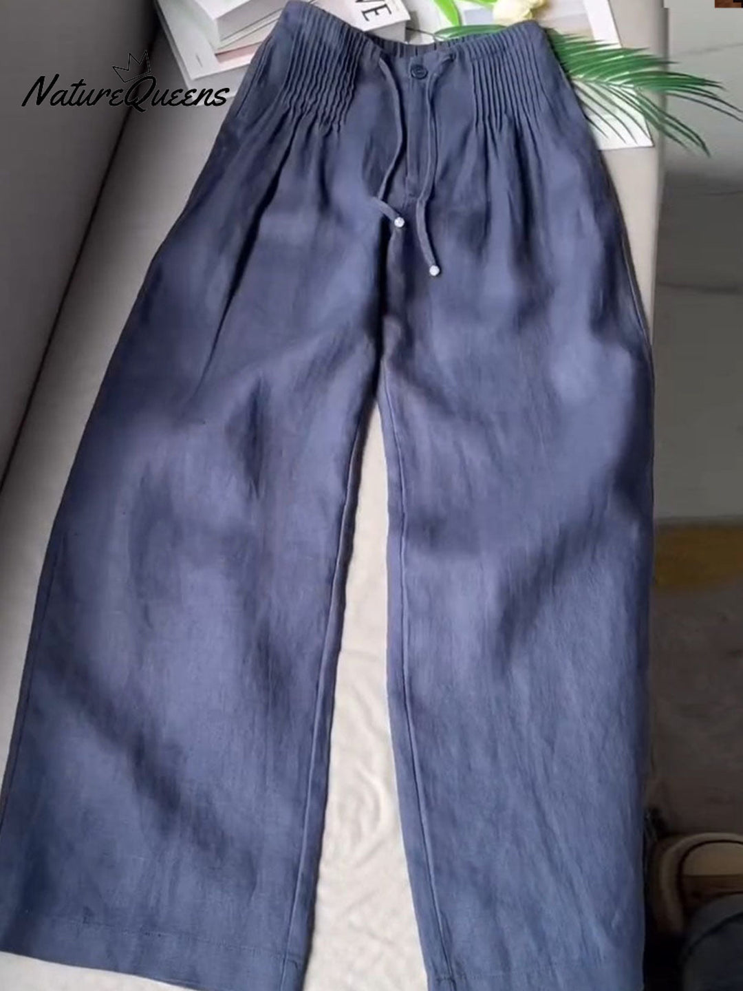 Solia™ | Linen Wide-Leg Pants