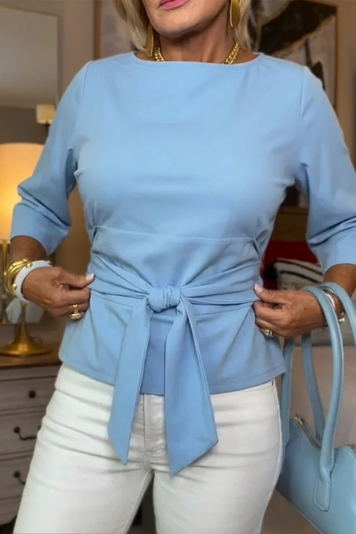 Daria | Bow Waist Top