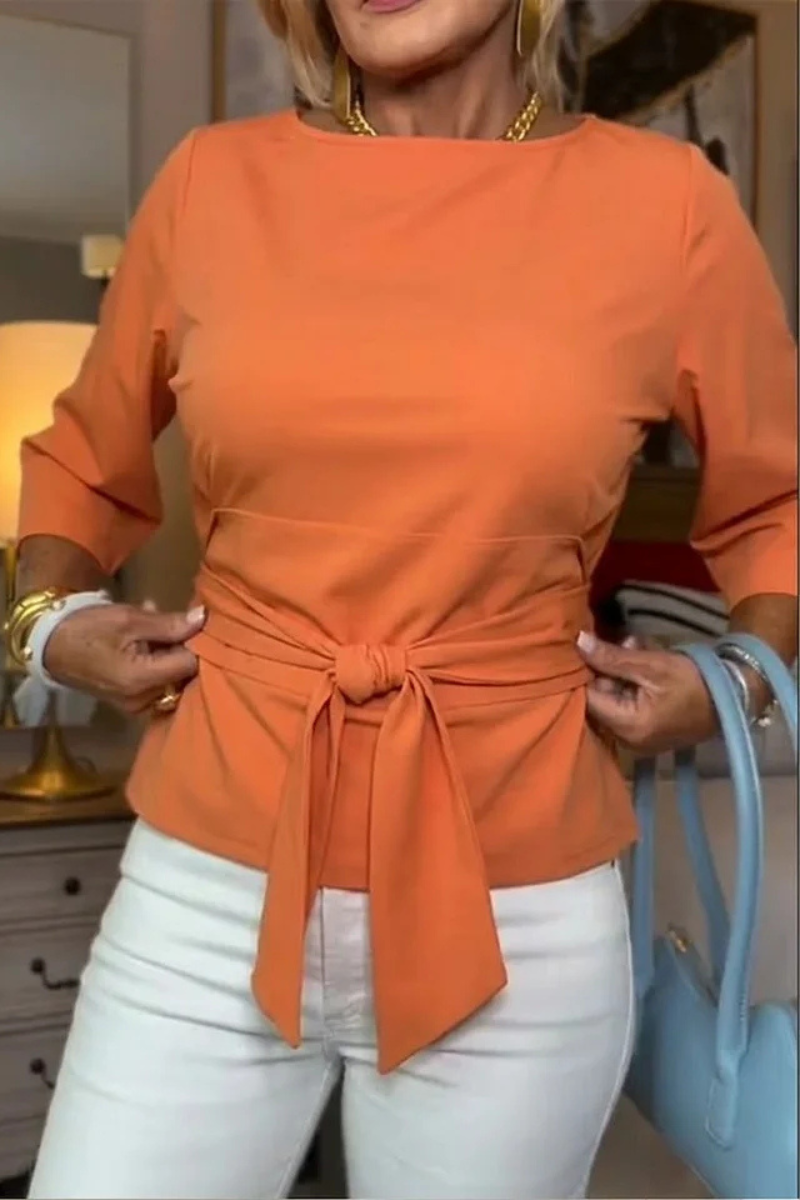 Daria | Bow Waist Top