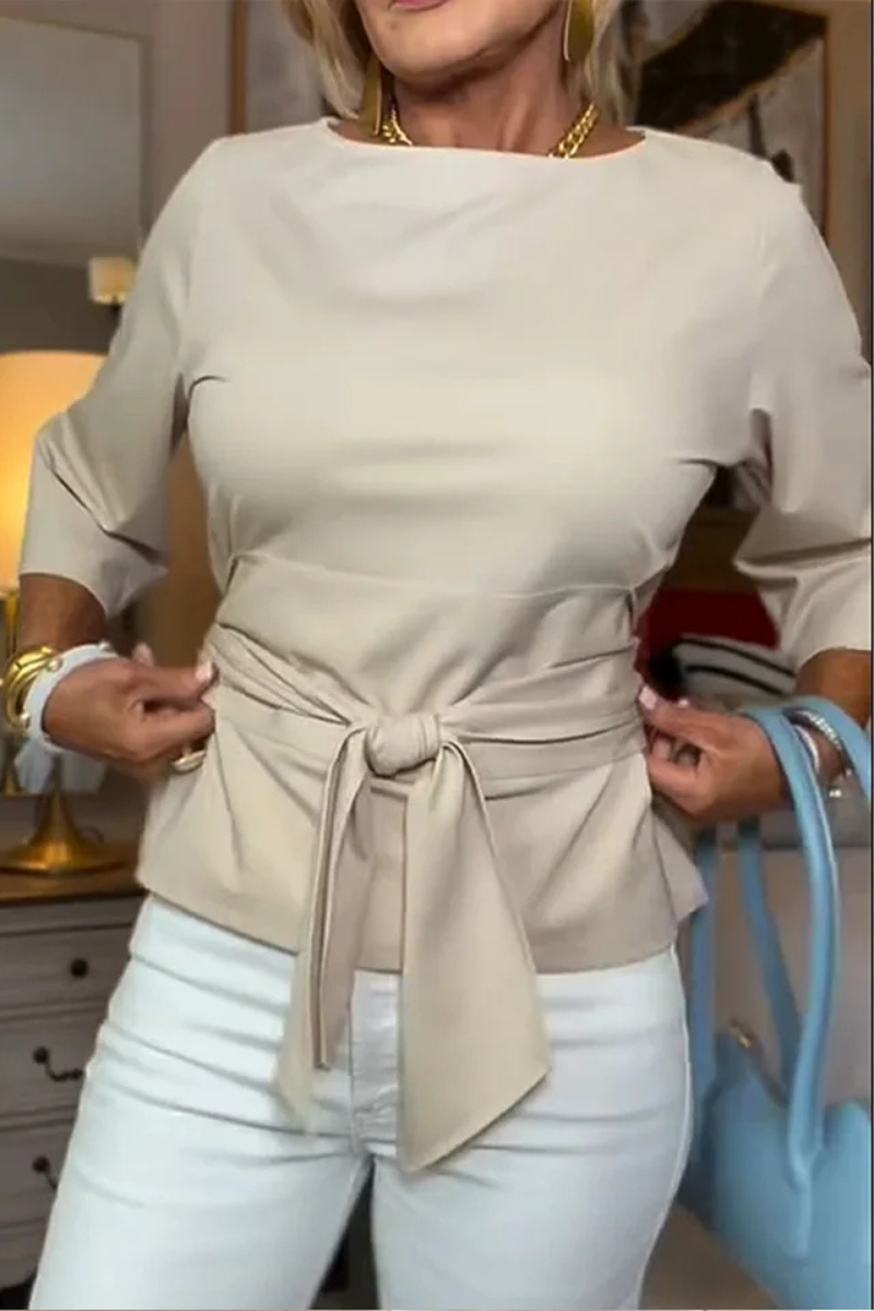 Daria | Bow Waist Top