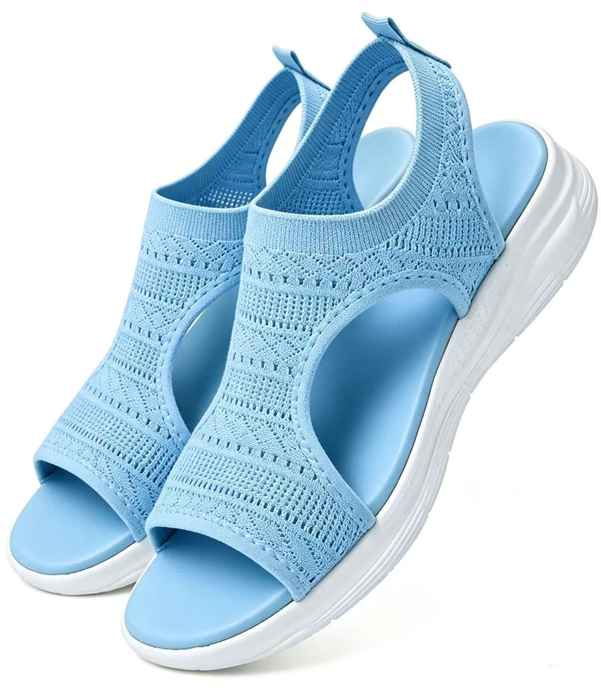 Women's Breathable Open-Toe Flat Sandals, view 6