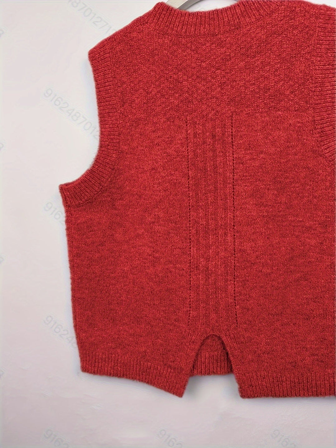 Women's Cable Knit Sweater Vest, Sleeveless V Neck Pullover