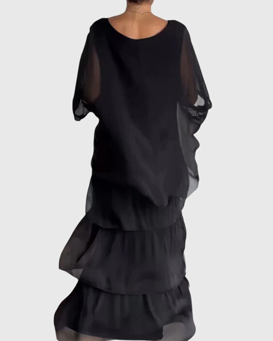 Women's Lightweight Flowy Full-Length Maxi Dress, view 2