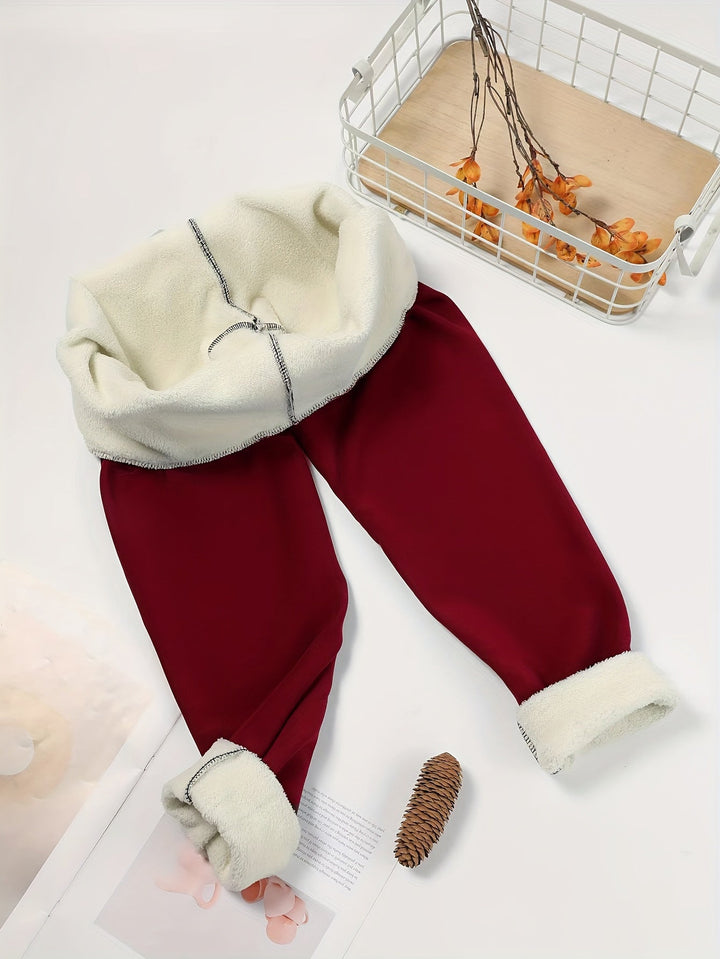 Women's Fleece Lined Leggings, High Waisted Warm Winter Tights