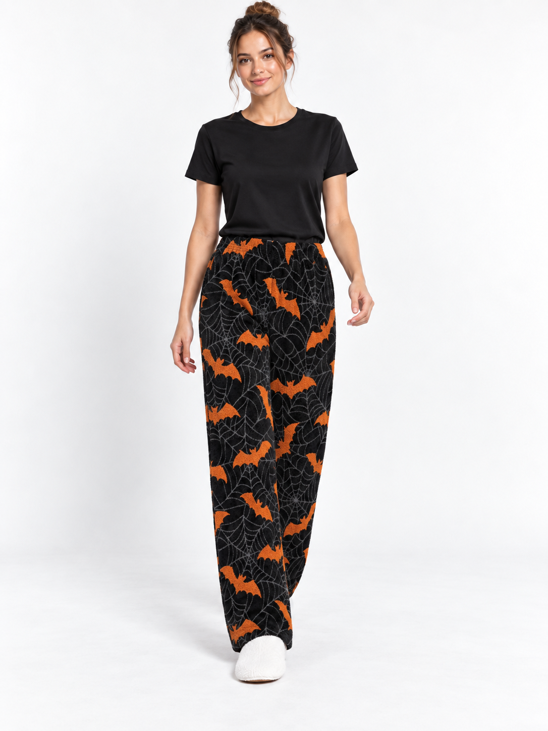 Spooky Snooze Halloween Pajama Pants for Women | Spiderweb