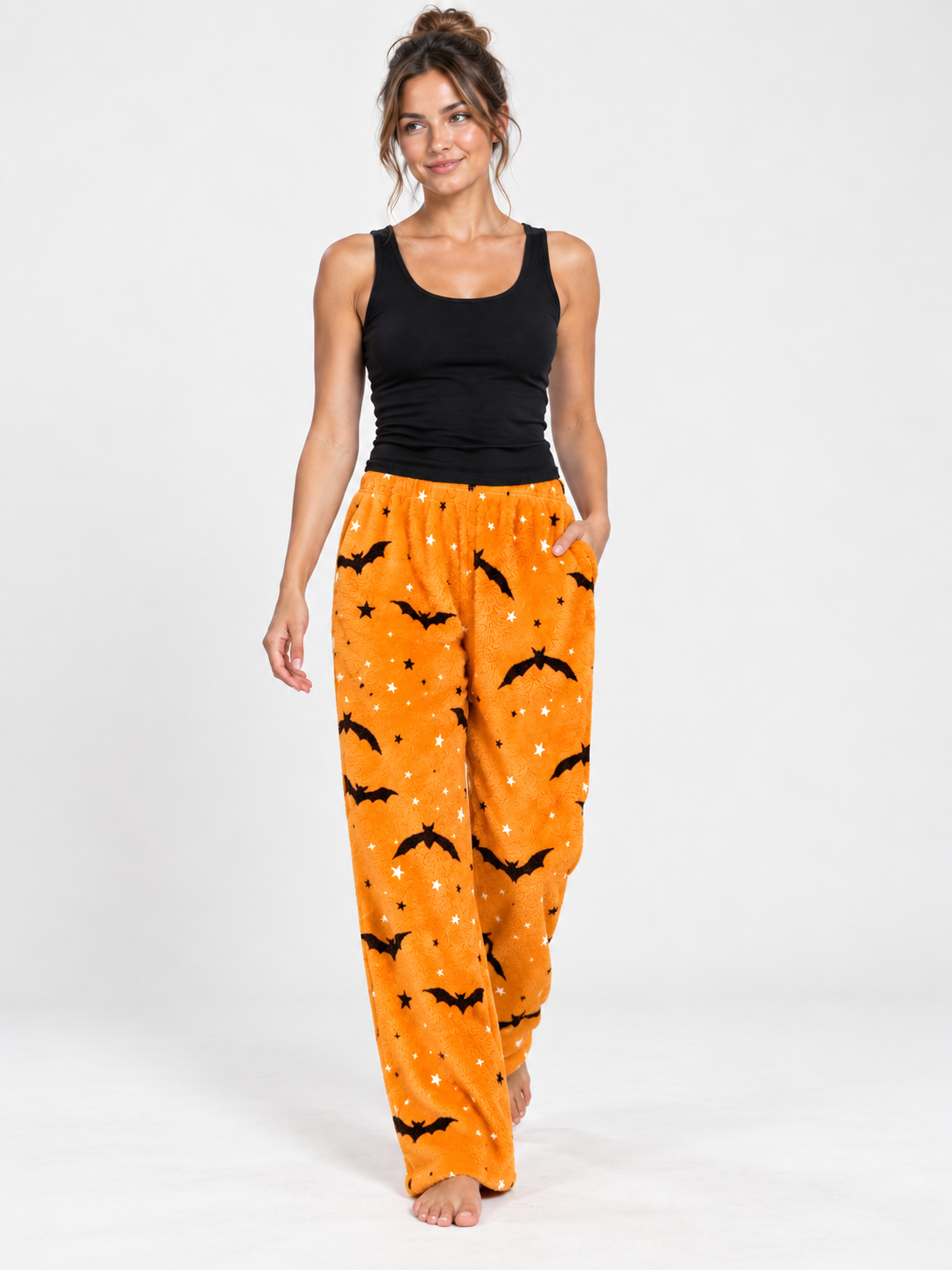 Spooky Snooze Halloween Pajama Pants for Women | Spiderweb