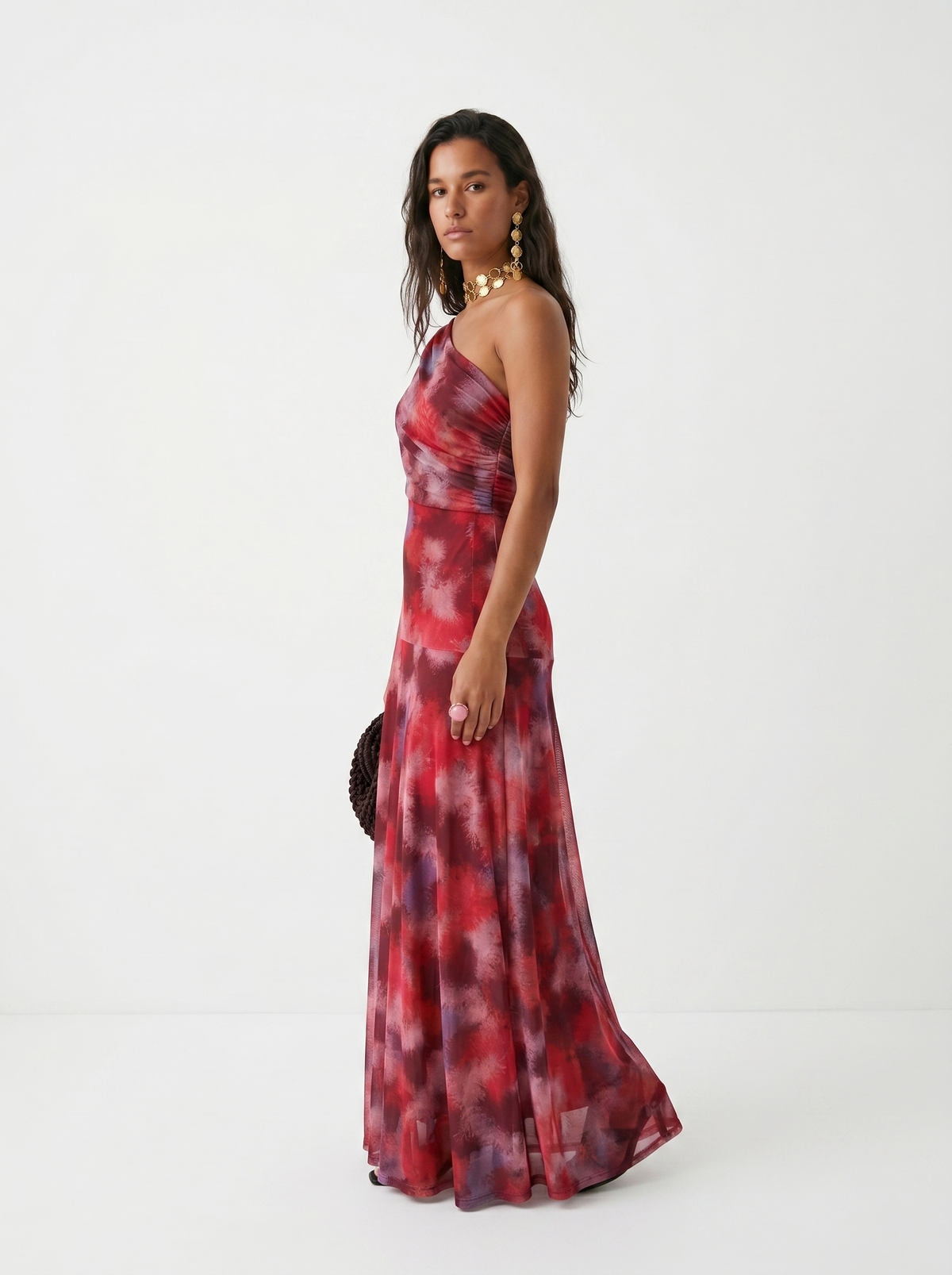 Women's Minimalist Elegant Maxi Dress, view 3