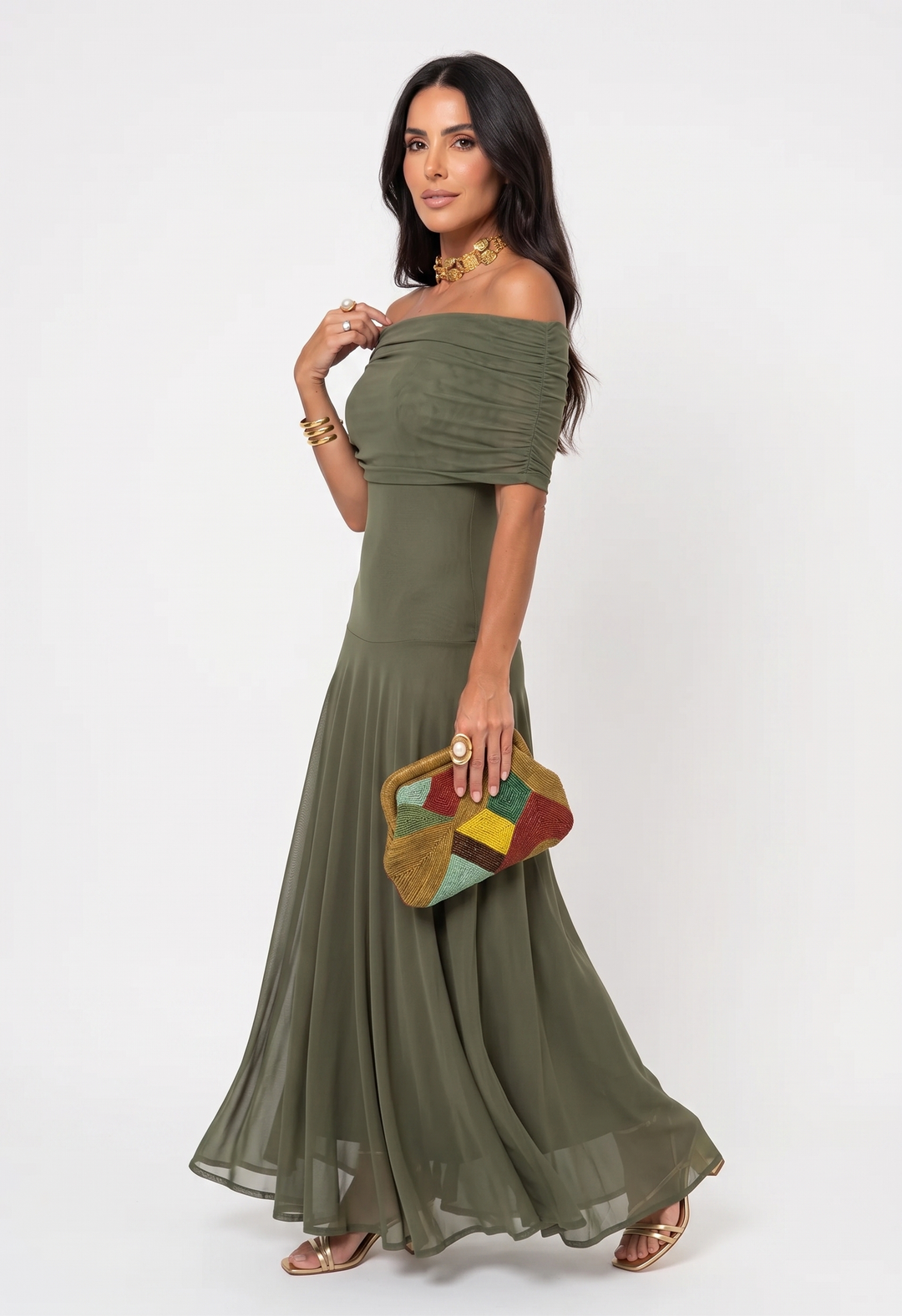 Carla | Elegant and simple maxi dress