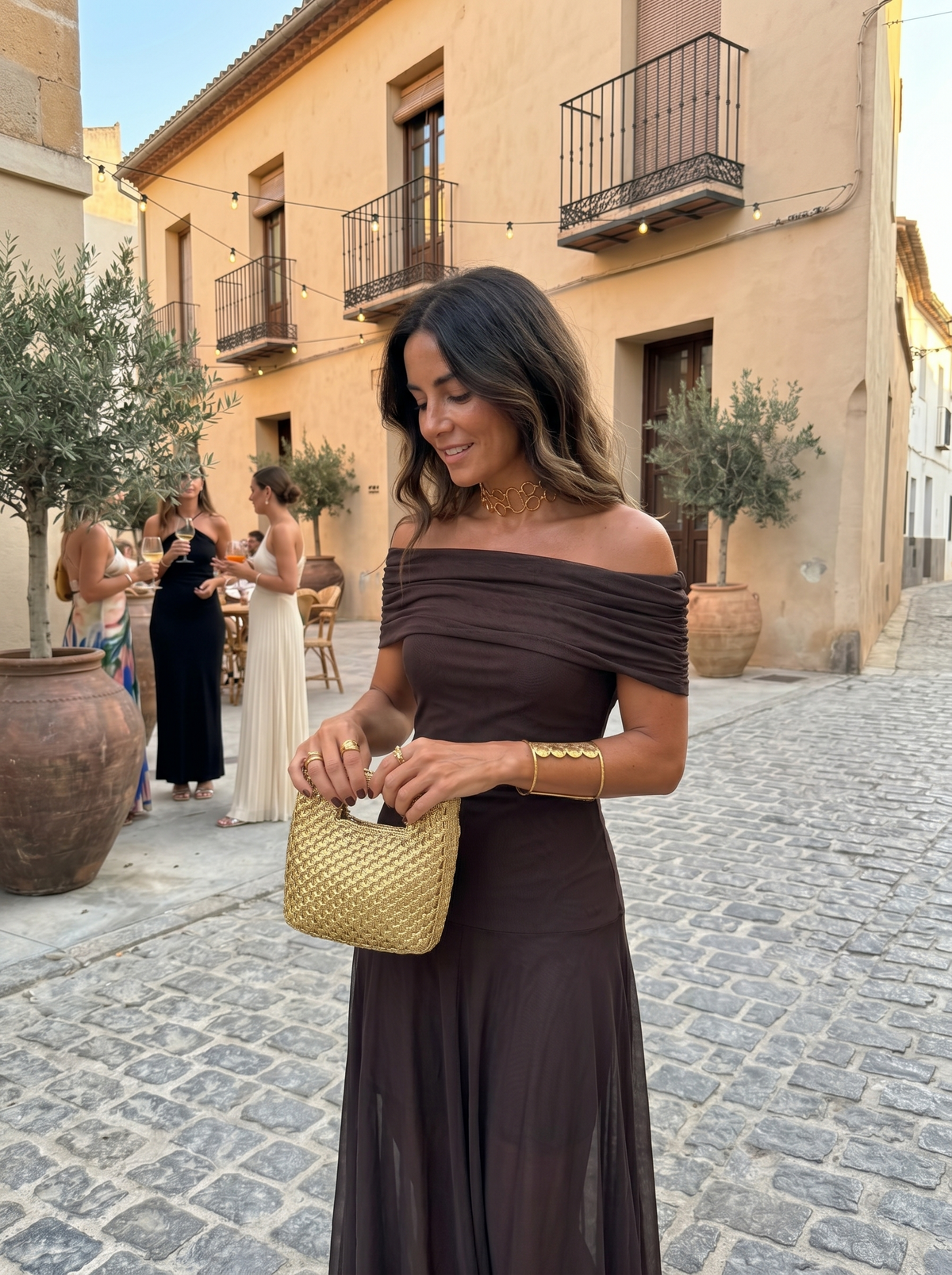 Women's Minimalist Elegant Maxi Dress, view 13