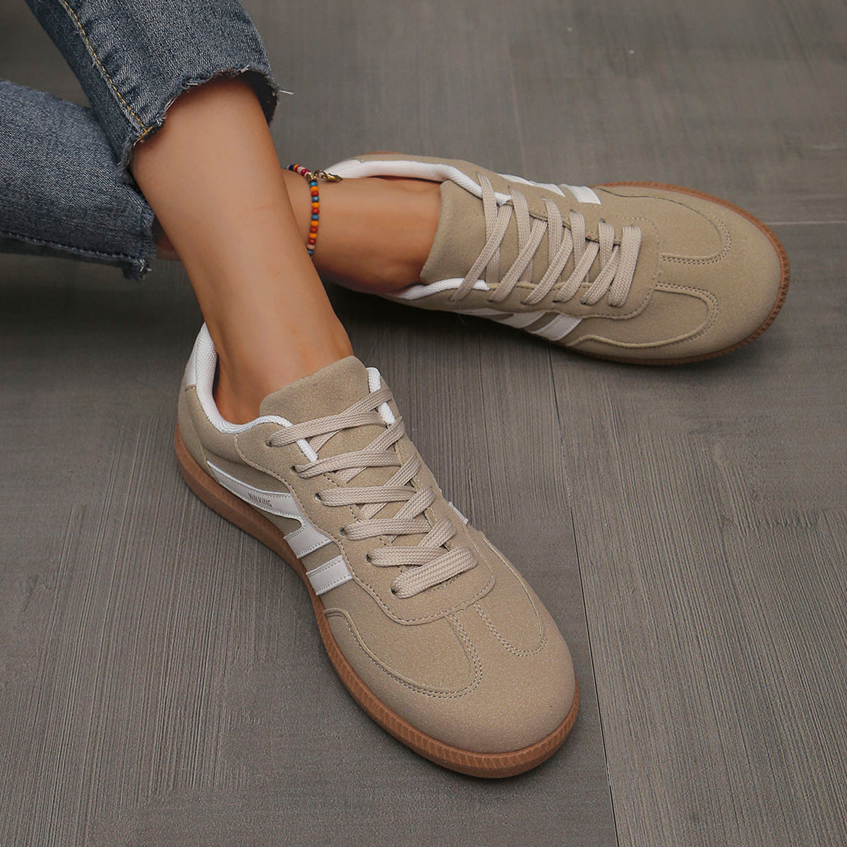 Women's Wide Toe Box Lightweight Cushioned Sneakers, view 12