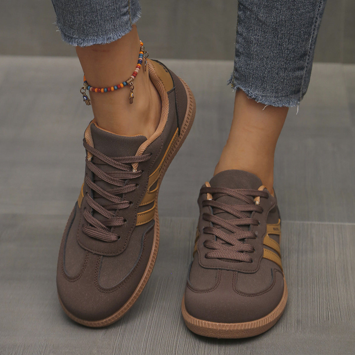 Women's Wide Toe Box Lightweight Cushioned Sneakers, view 3