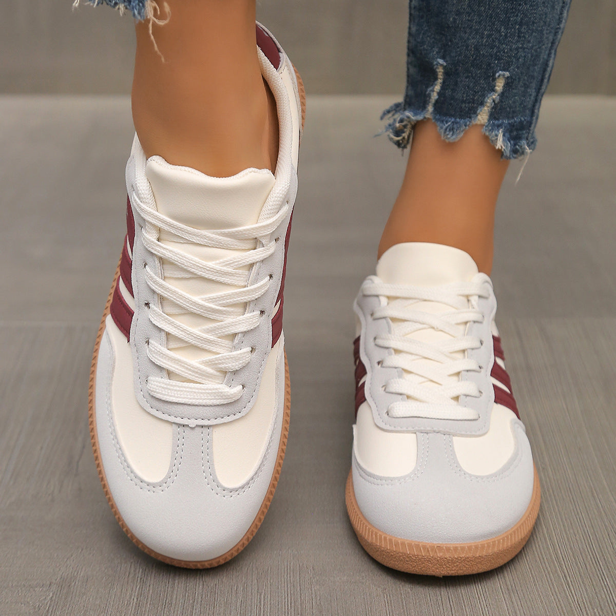 Women's Wide Toe Box Lightweight Cushioned Sneakers, view 9