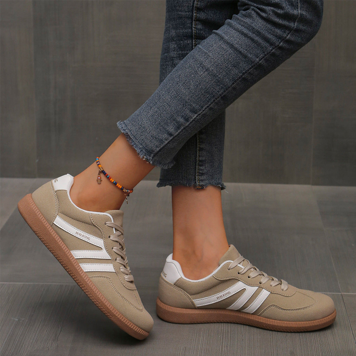 Women's Wide Toe Box Lightweight Cushioned Sneakers, view 11