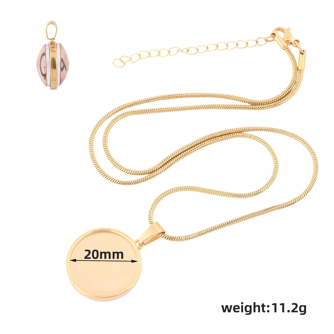 Round Cabochon Pendant Tray Set | 20mm