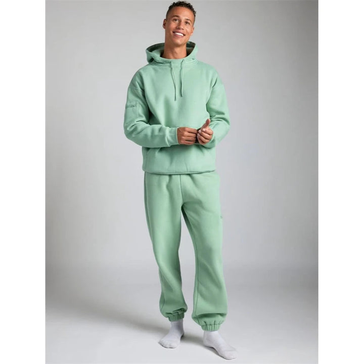 Fashionable Hoodie Top Pants Set Women's Casual Sportswear Long Sleeve Winter Outfit Long Pants Comfortable Two-Piece Suit