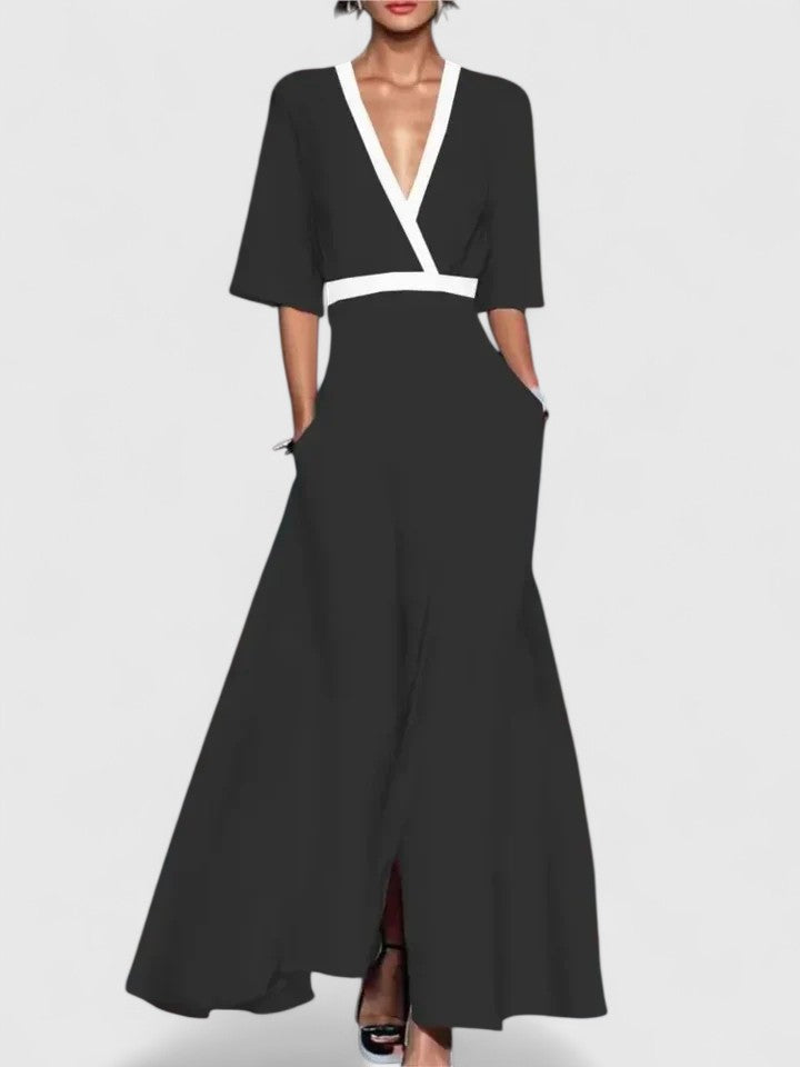 Women's Elegant Full-Length Maxi Occasion Dress, view 3