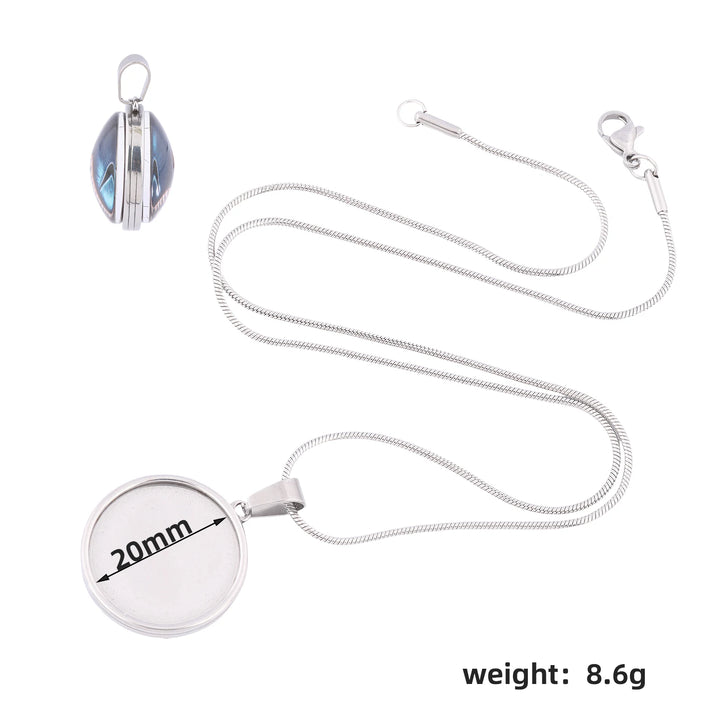 Round Cabochon Pendant Tray Set | 20mm