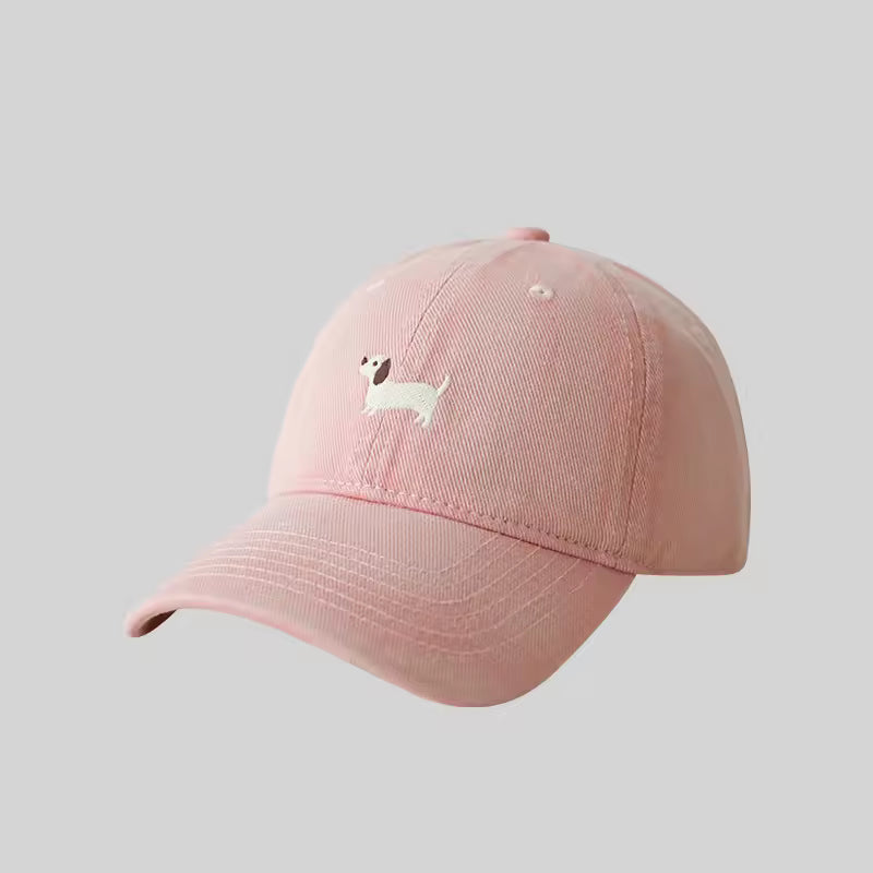 Women's Embroidered Dachshund Baseball Cap, view 11