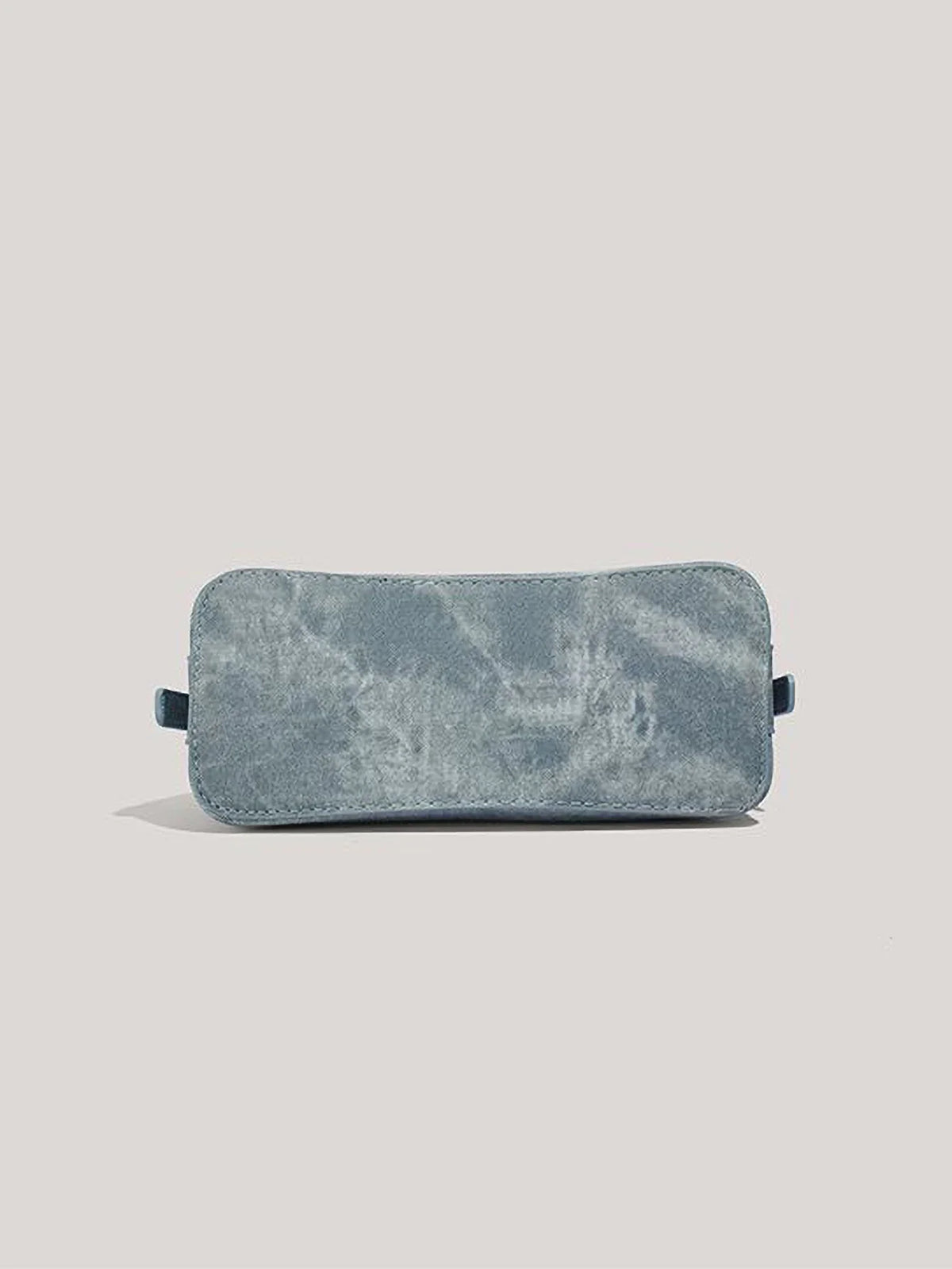 Women's Denim Shoulder Bag with Chunky Chain Strap, view 6
