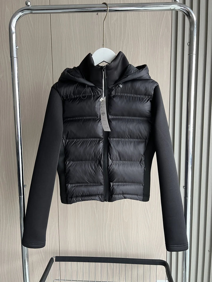 Women's Puffer Jacket, Lightweight Hooded Zip Up Winter Down Coat