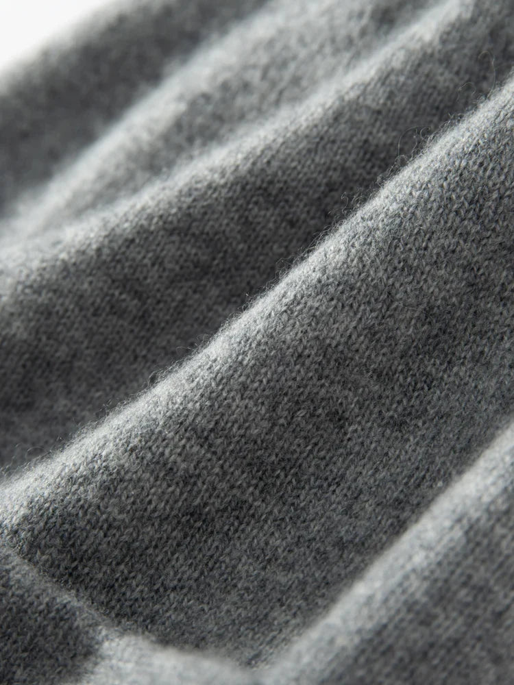 Double-Layer Cashmere Knit Winter Beanie, view 4