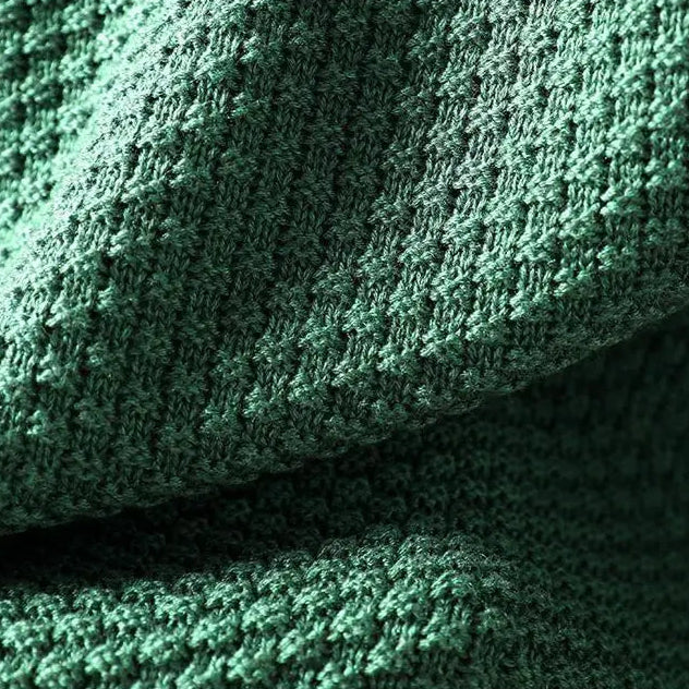 Women's Textured Knit Sweater with Ribbed Mock Neck, view 8