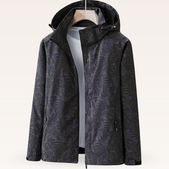 Women's Lightweight Rain Jacket, Hooded Water Repellent Windbreaker with Pockets