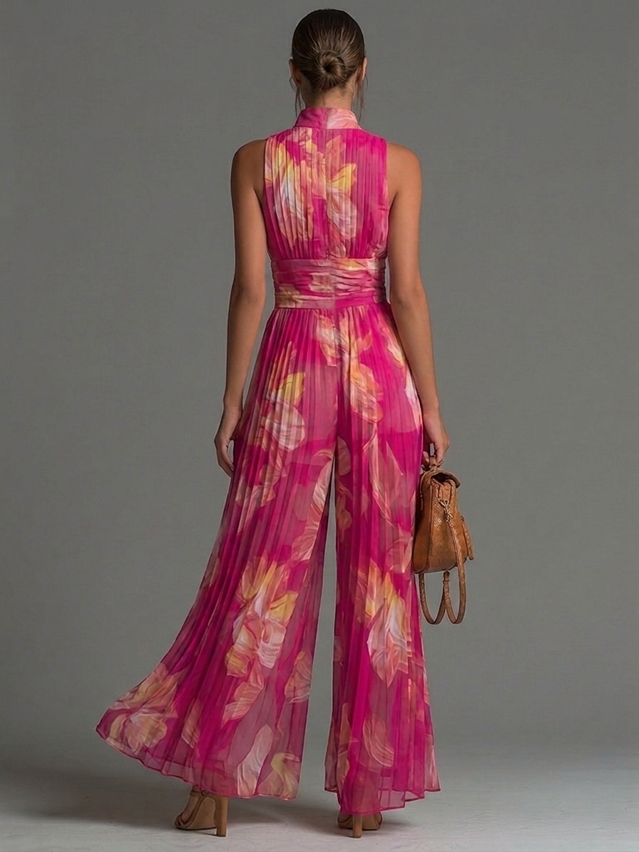 Women's Elegant Structured Jumpsuit, view 2