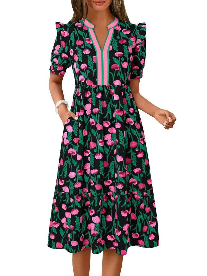 ONORA | Women's Casual Floral Maxi Dress