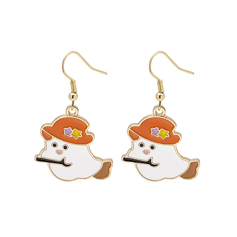 Witching Hour Witch Hat Halloween Earrings for Women