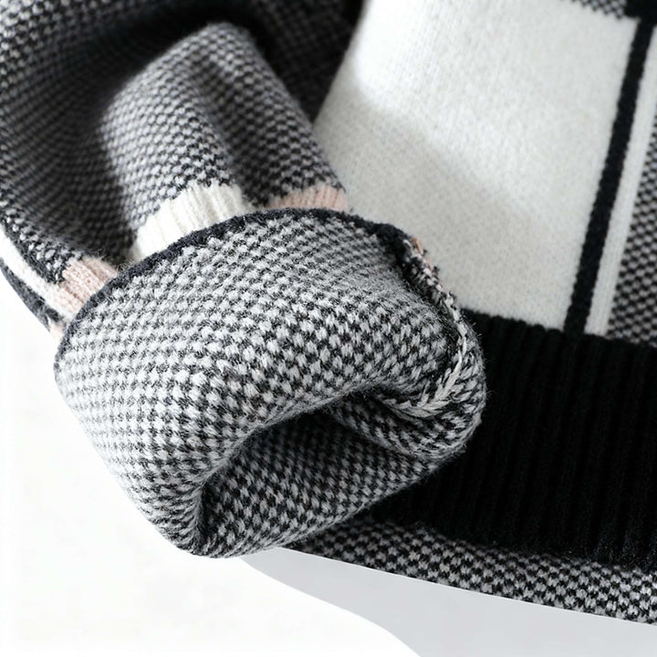 Women's Knit Sweater, Soft Crew Neck Winter Pullover Plus Size