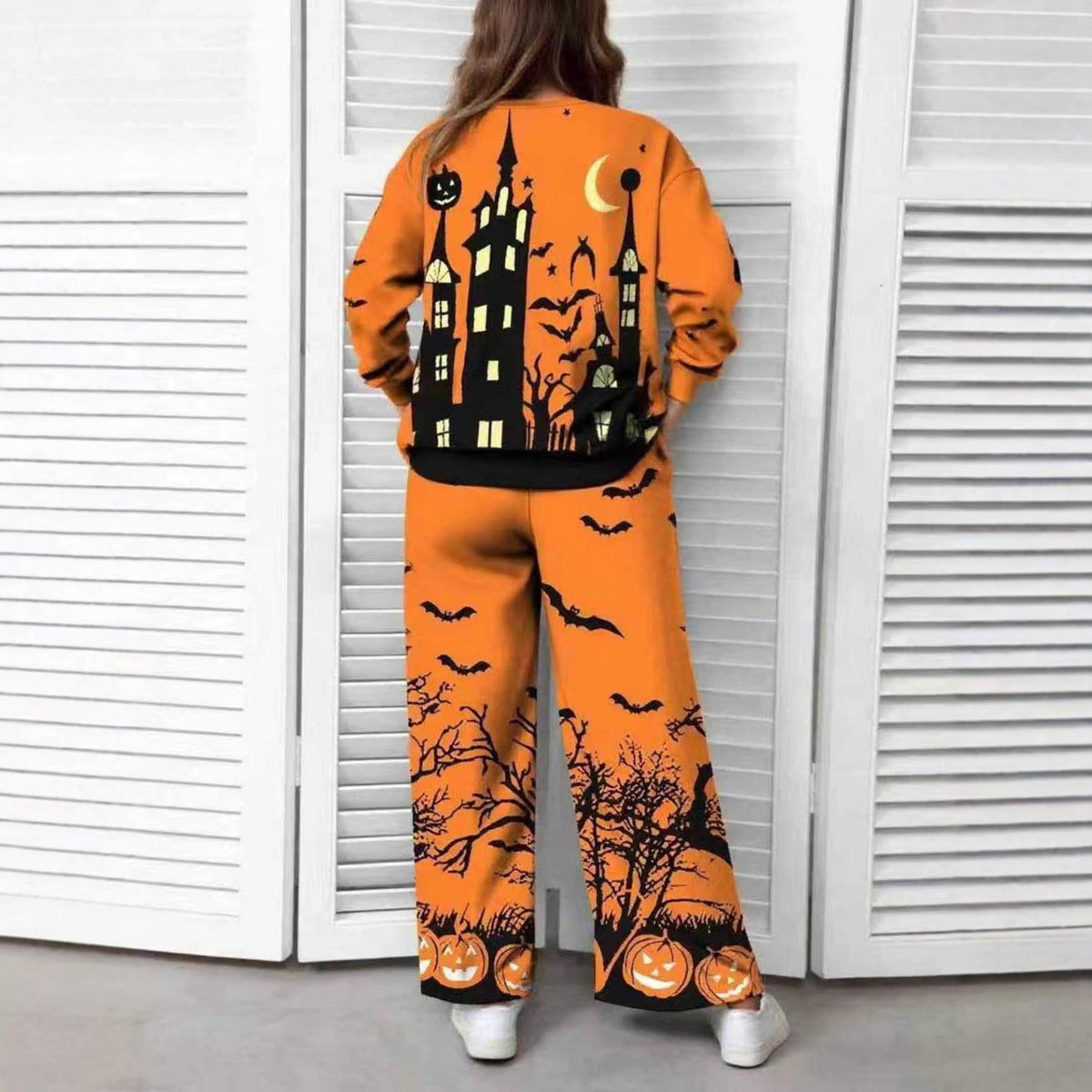 Haunted Manor Haunted House Halloween Pajamas for Women