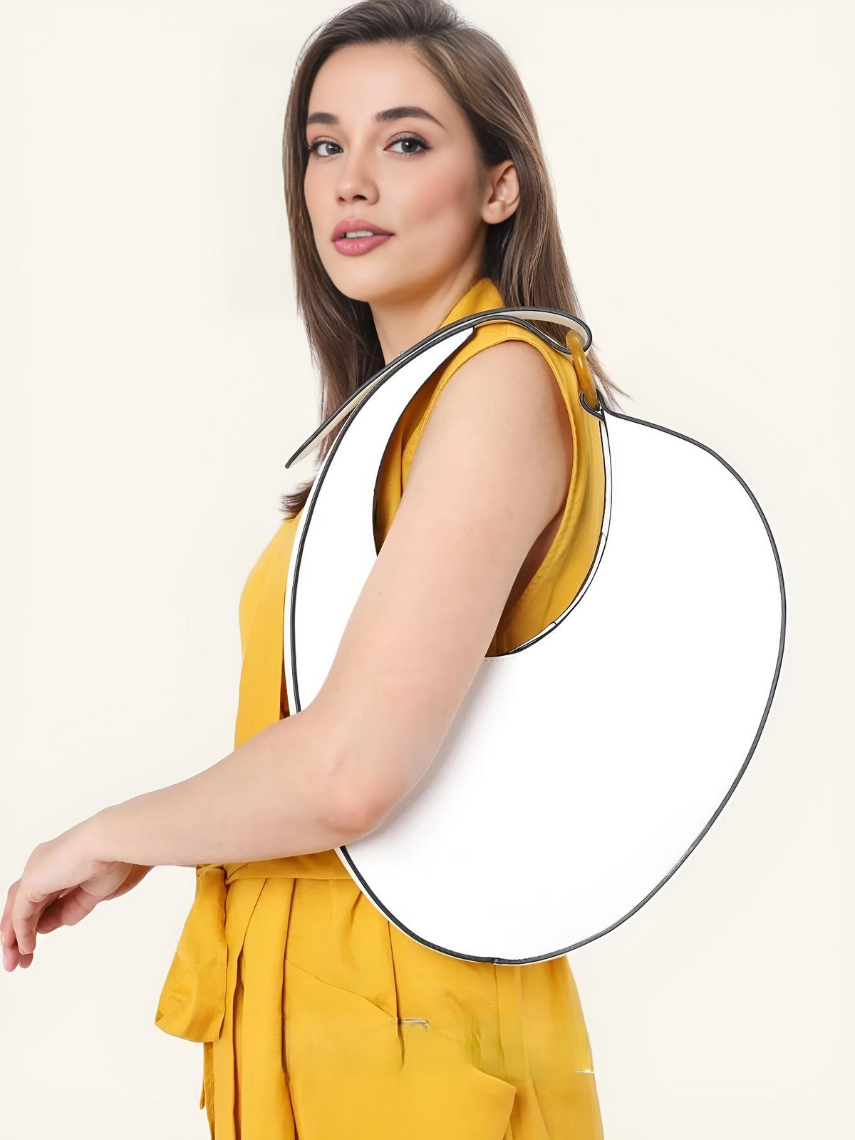 Women's Crescent Underarm Shoulder Bag, view 4