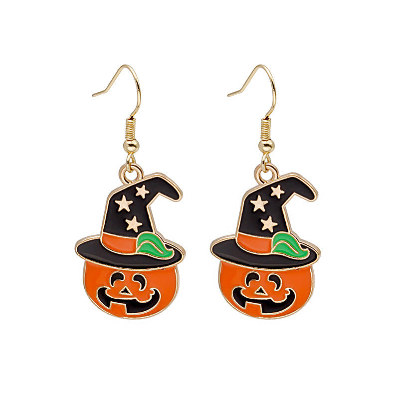 Witching Hour Witch Hat Halloween Earrings for Women