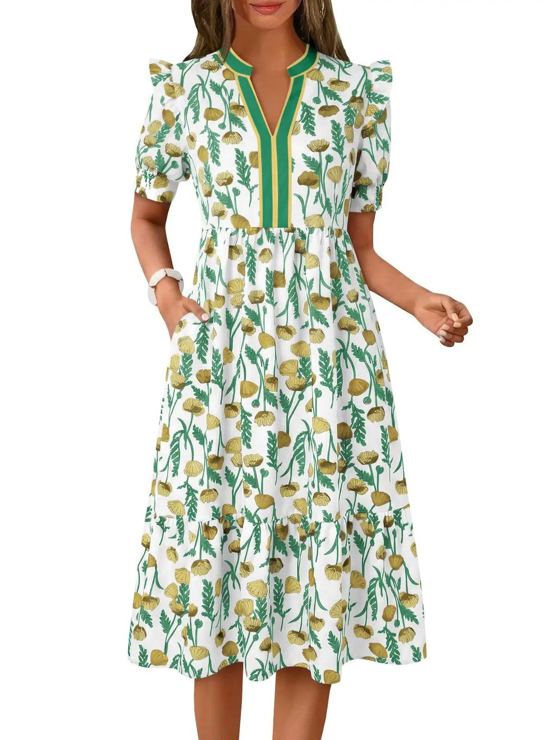 ONORA | Women's Casual Floral Maxi Dress