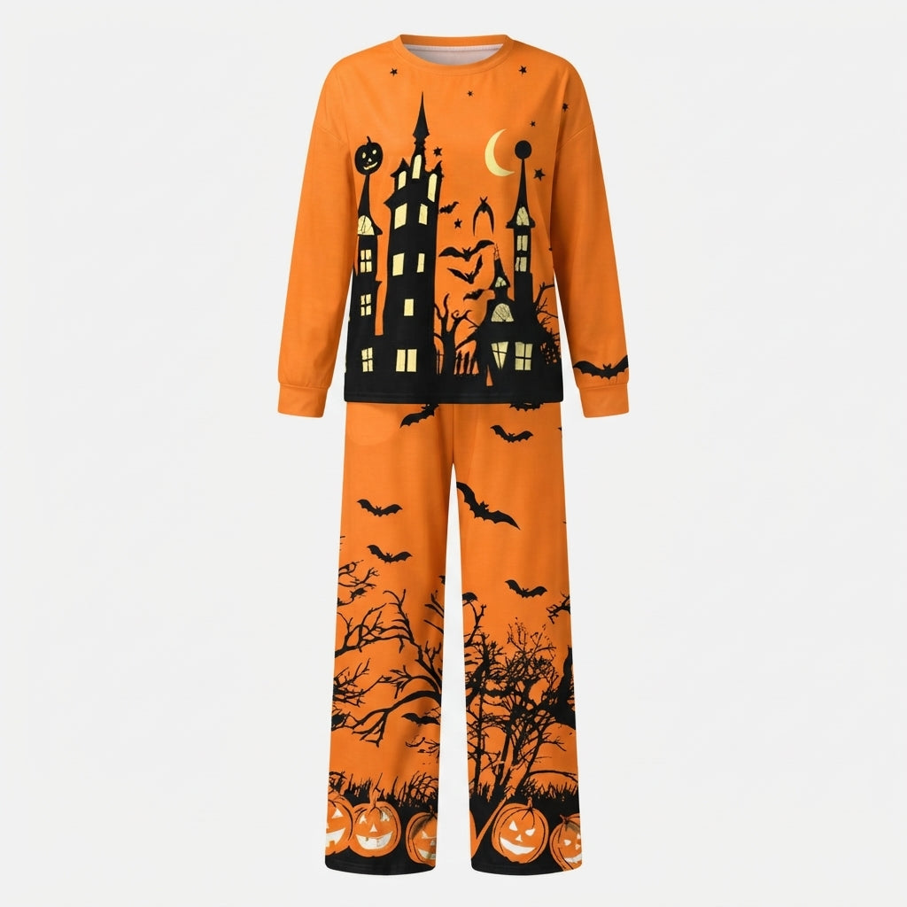 Haunted Manor Haunted House Halloween Pajamas for Women