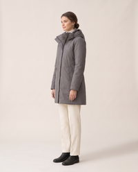 Heavyweight Waterproof Hooded Parka — three-quarter view