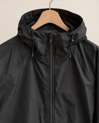 Waterproof Hooded Windbreaker Jacket for Women — on hanger