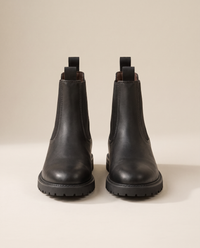 Chelsea Boots with Elastic Panels and Pull Tab — pair, studio