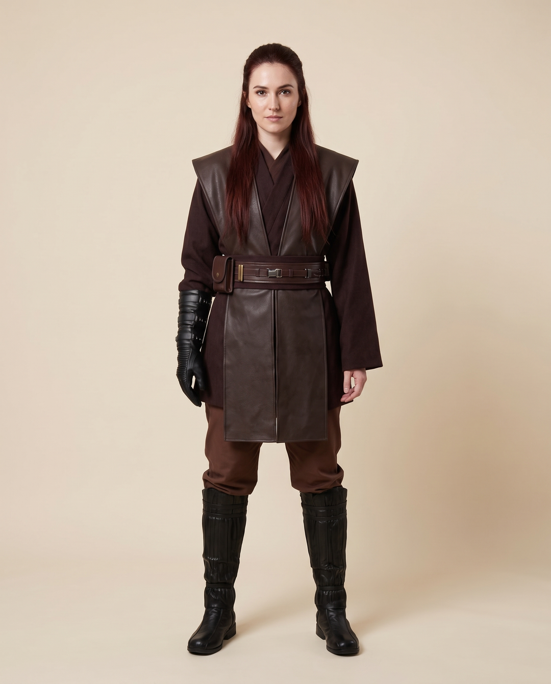 Women's Space Knight Robe Costume – front view