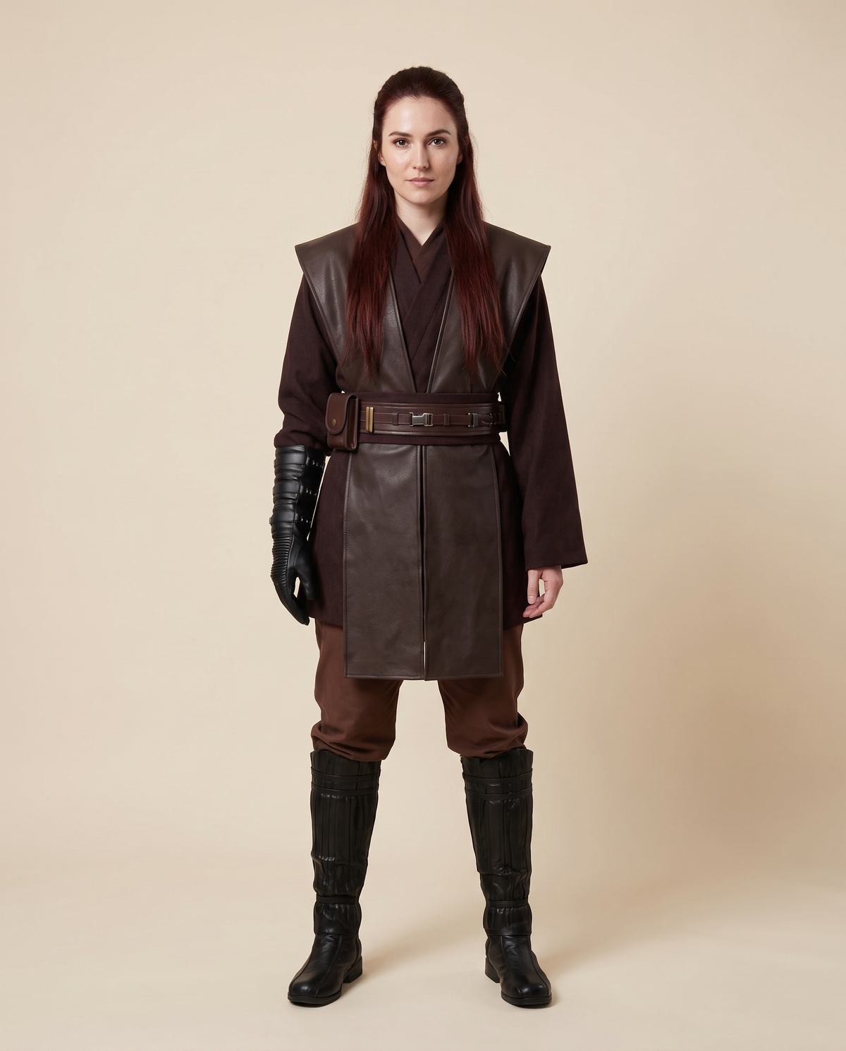 Women's Space Knight Robe Costume – front view