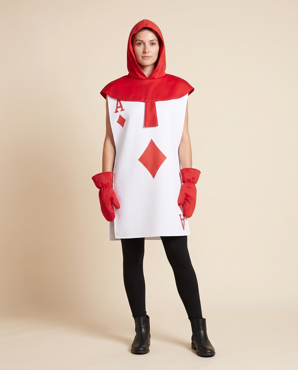 Playing Card Soldier Costume – front view