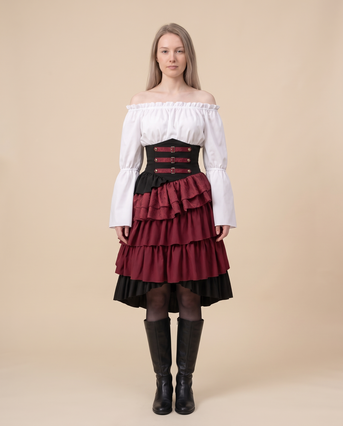 Women's Pirate Costume Set – front view
