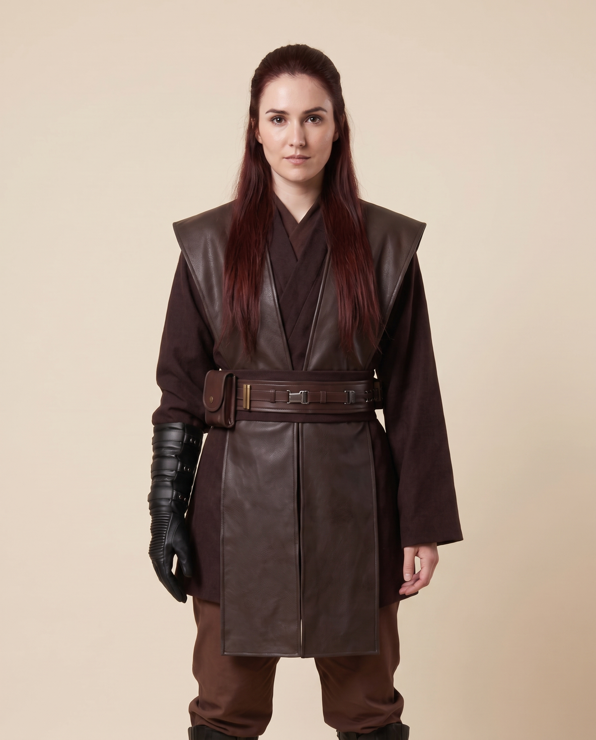 Women's Space Knight Robe Costume – close-up