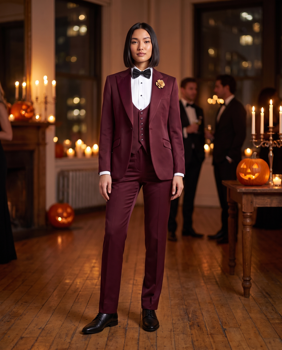 Women's Striped Suit Costume – Halloween party