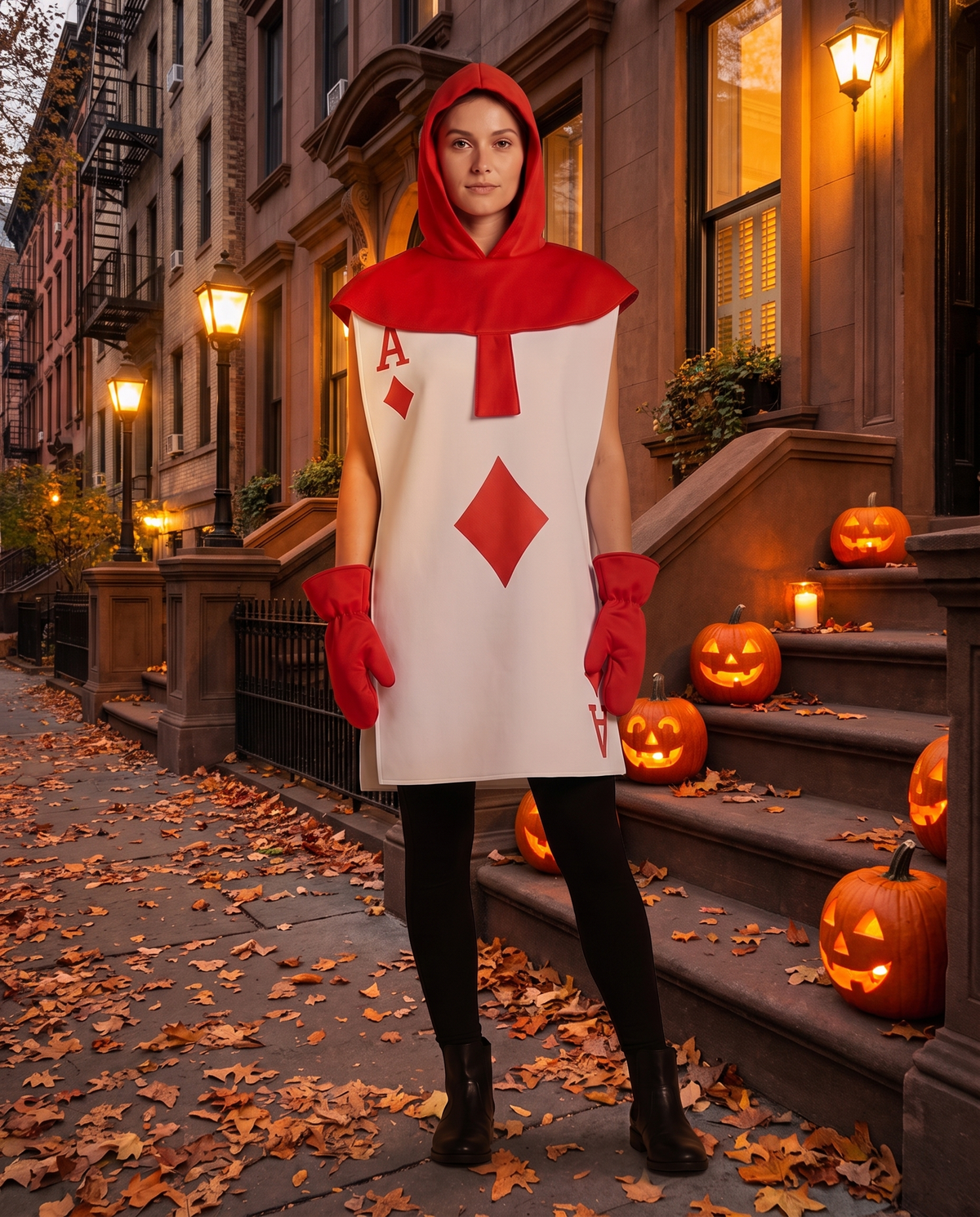 Playing Card Soldier Costume – New York street Halloween