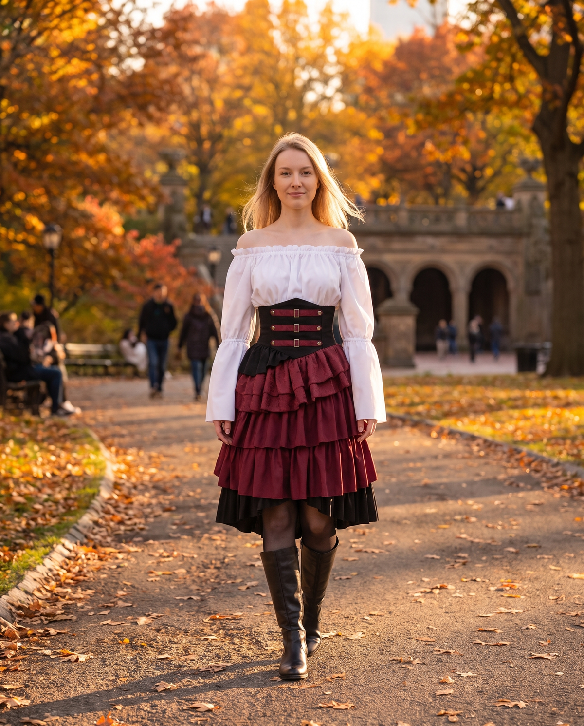 Women's Pirate Costume Set – Central Park autumn