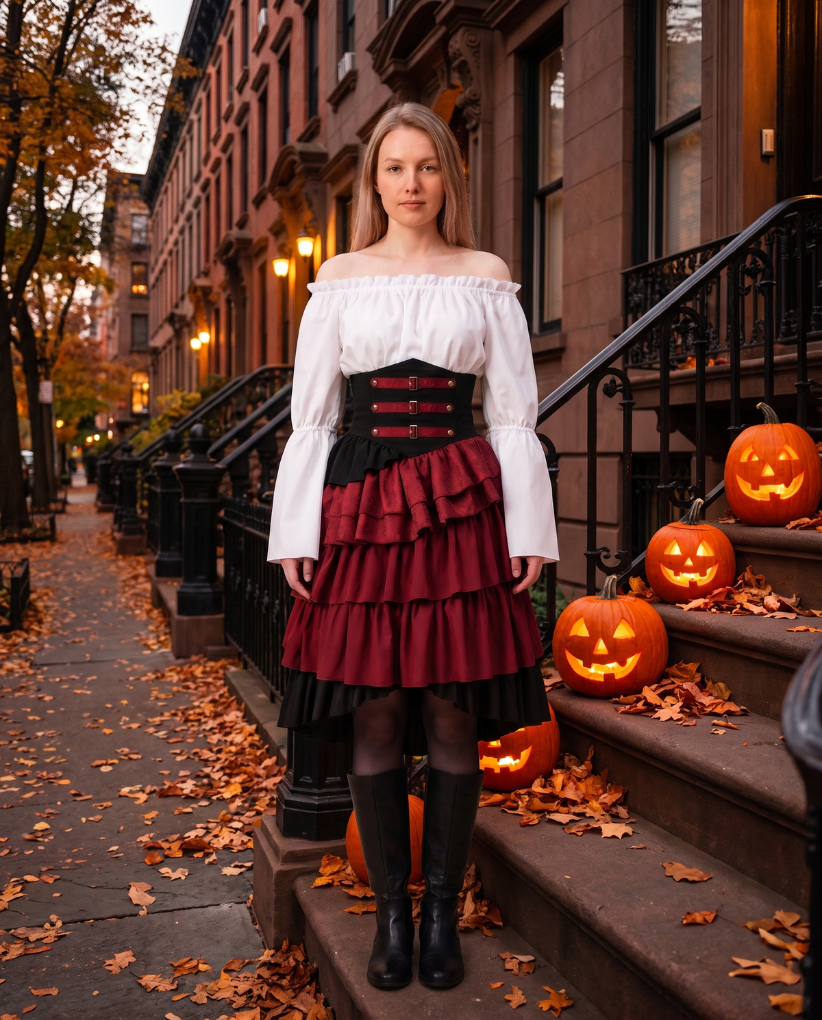 Women's Pirate Costume Set – New York street Halloween