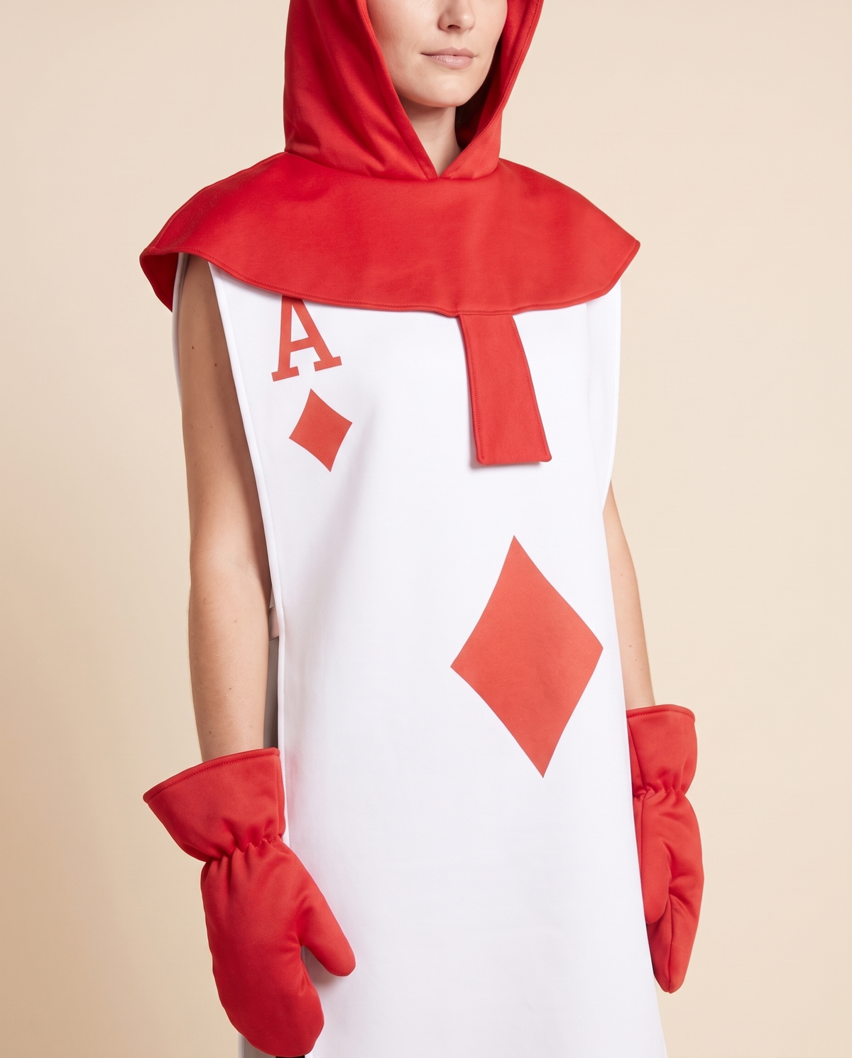 Playing Card Soldier Costume – detail